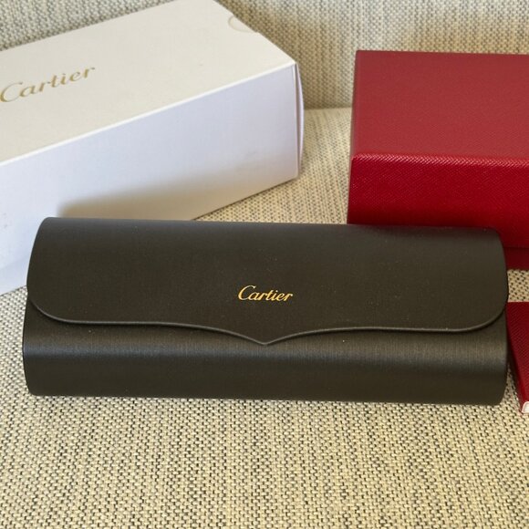 Cartier Eyewear Panthère de Cartier oversized sunglasses CT0356S-003 $1245 main image 6